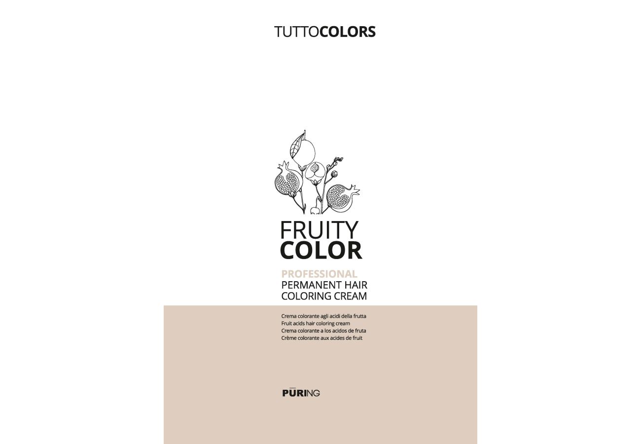 FRUCHTIGE FARBE tuttocolor Professioneller Farbstoff 100 ml