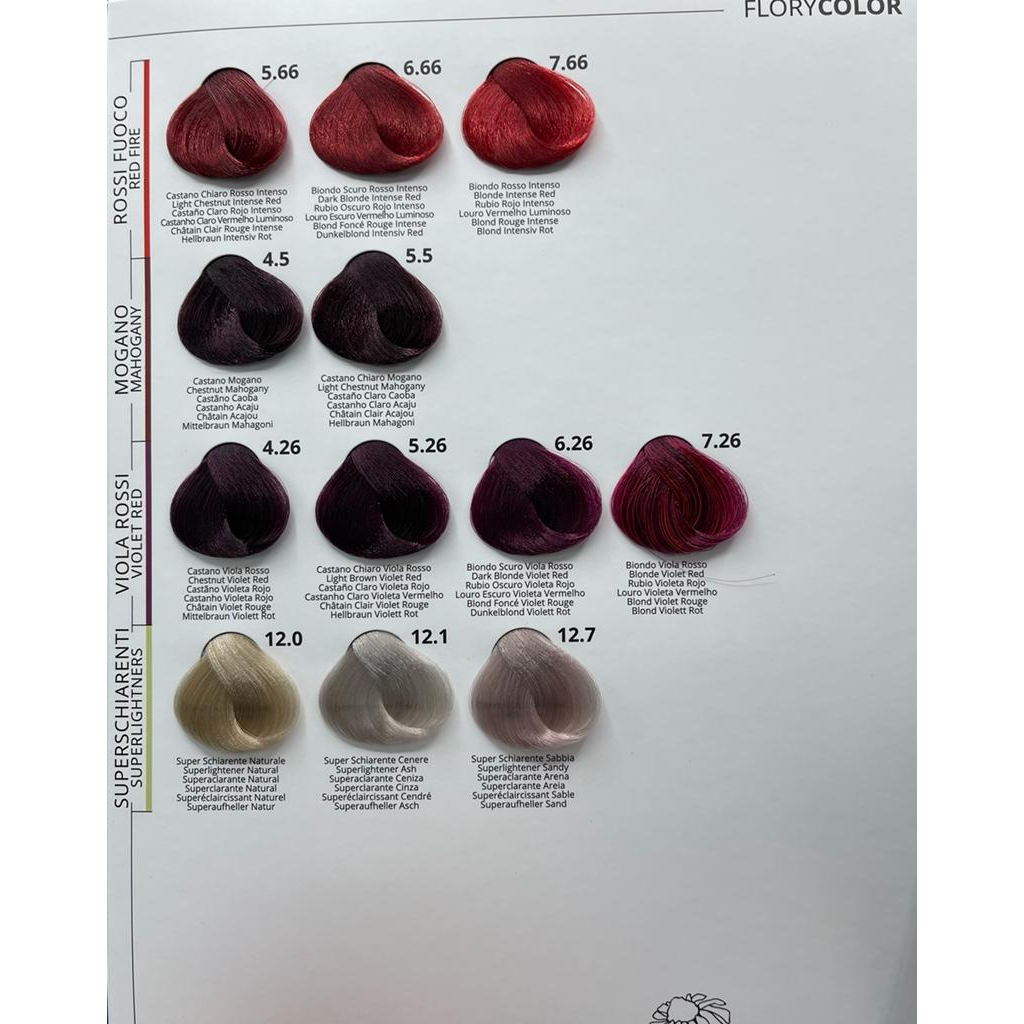 FLORY COLOR Crema Colorante Senza Ammoniaca 100ml