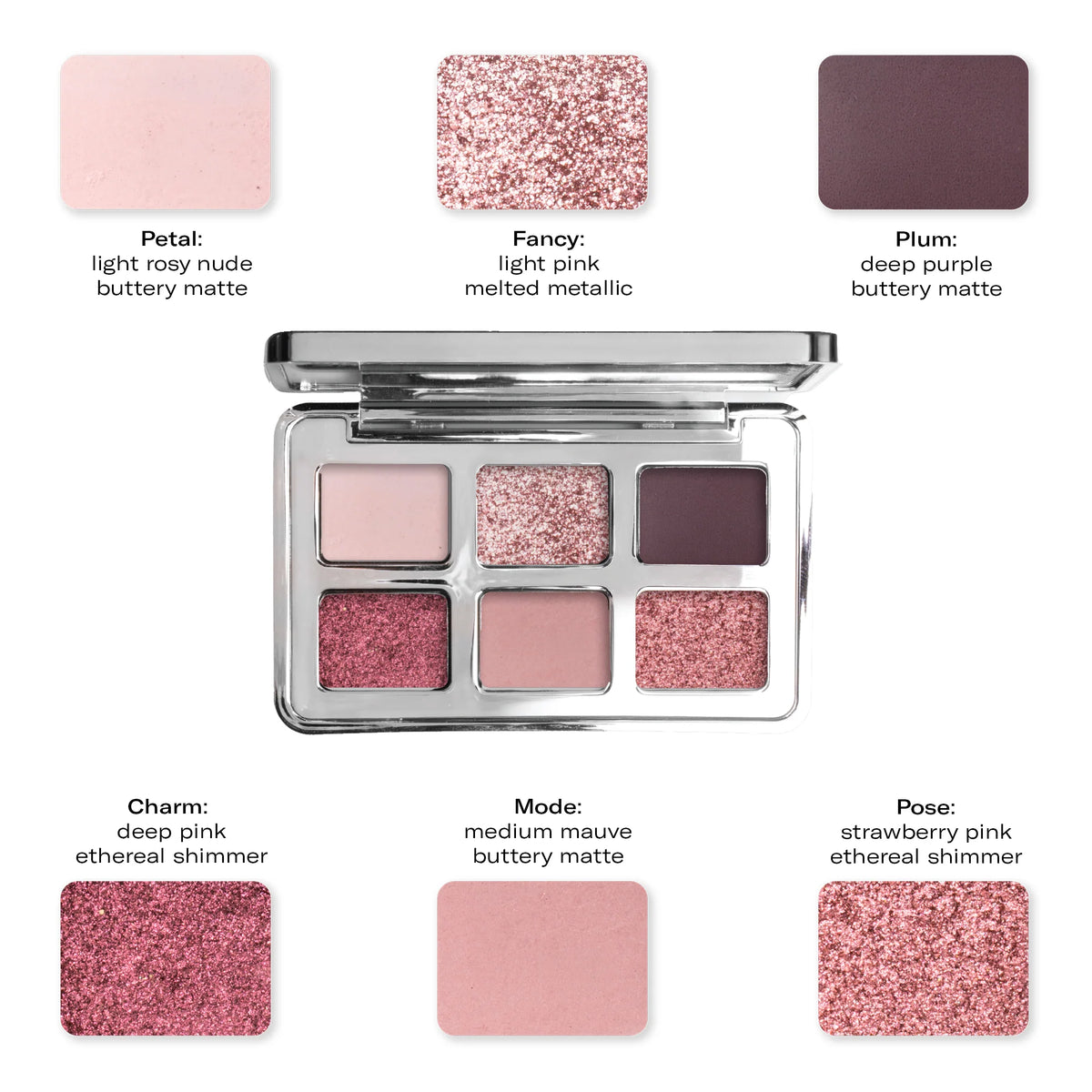 COLOUR THEORY Palette - 102 MAUVE ATELIER