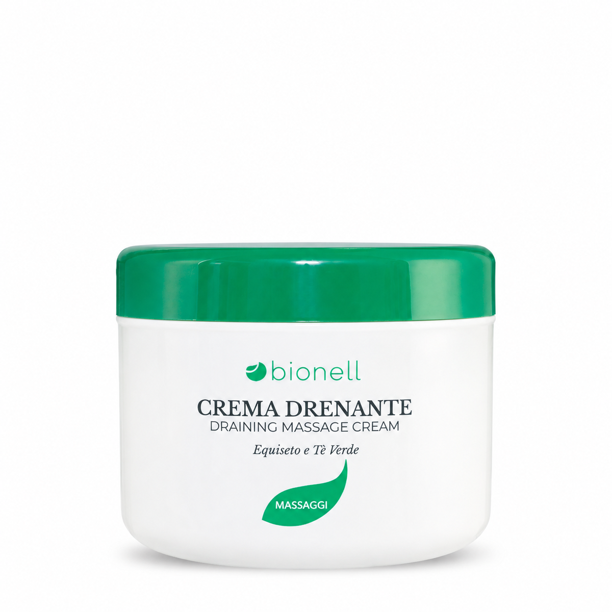 Crema Drenante da Massaggio Equiseto e Tè Verde