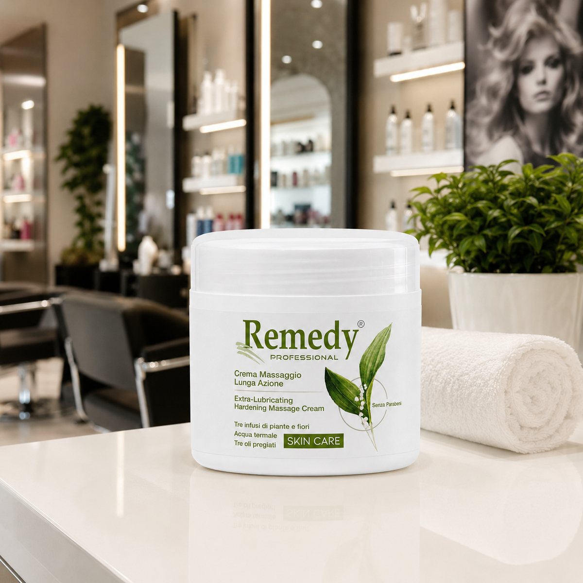 Massagecreme mit langer Wirkung mit Jojobaöl und Arganöl BIO 500ml SAIGON
