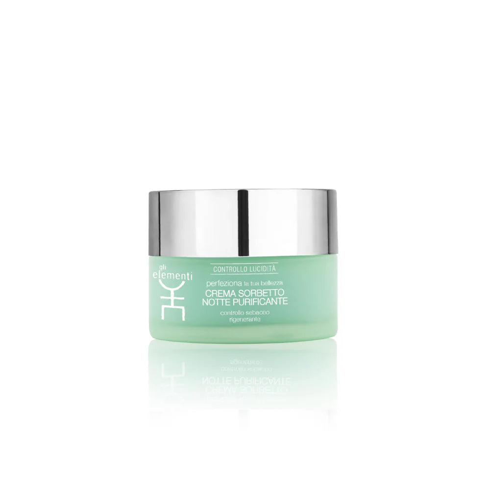 Crema sorbetto notte purificante