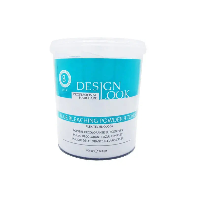 Blaues Bleichpulver mit Plex für Haare DESIGN LOOK 500 gr