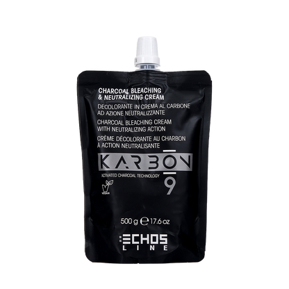 Decolorante Capelli in Crema al Carbone Karbon 9 500 g ECHOSLINE