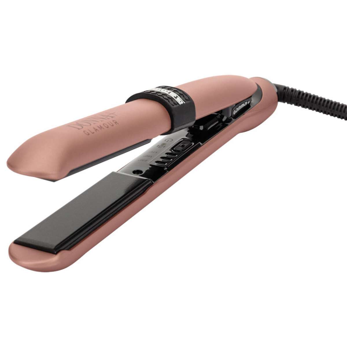 Professionelles Glätteisen für Damenhaar + Glamour PIU RANGE