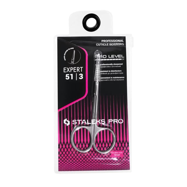 EXPERT 51 Professionelle Nagelhautschere mit Hakenspitze
