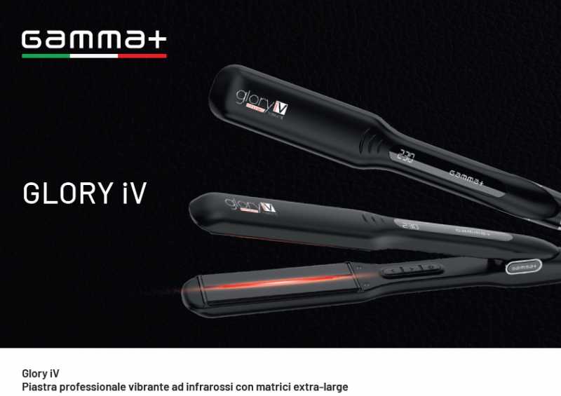 PIASTRA -GLORY iV- INFRARED & VIBRATION TECHNOLOGY new gammapiù