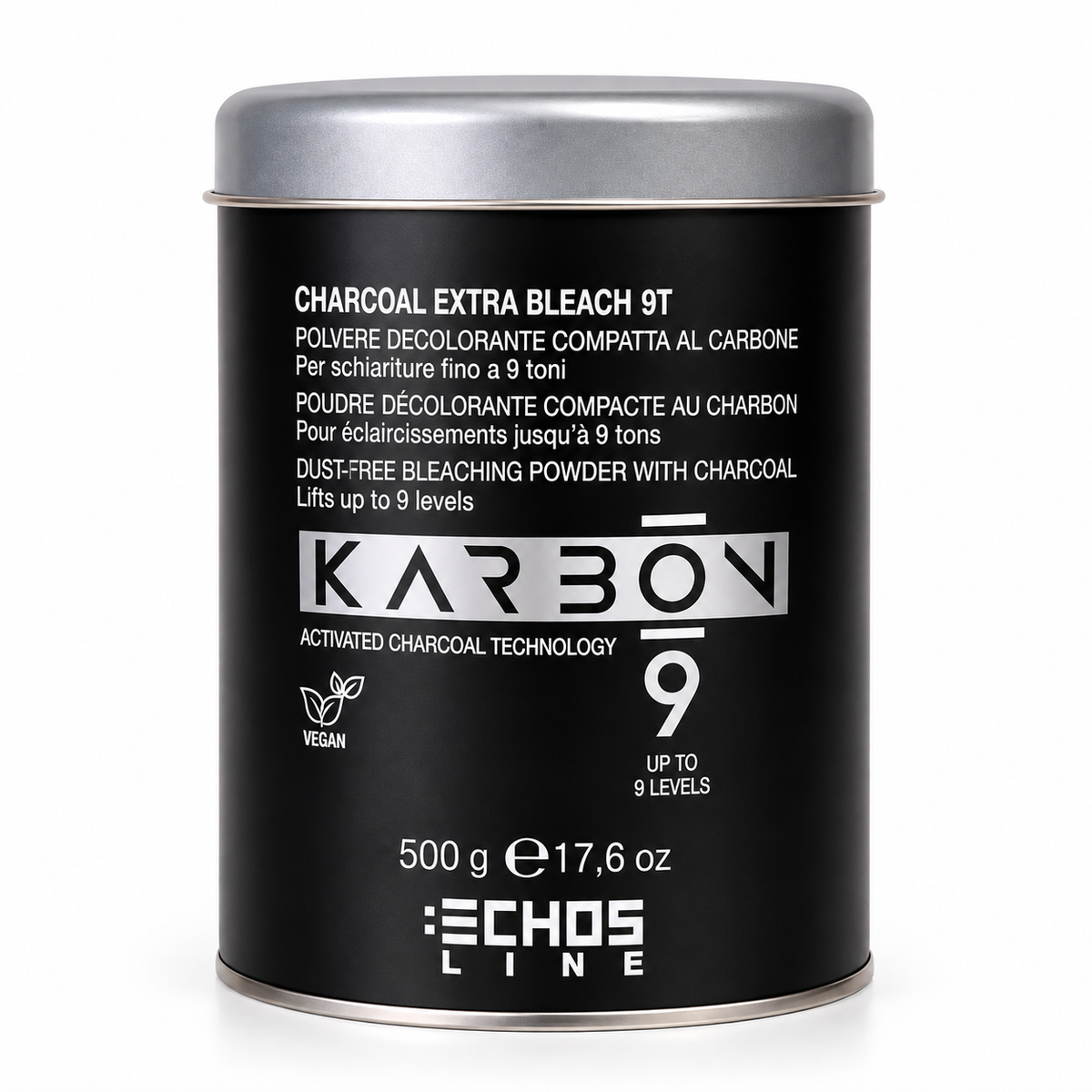 Bleichpulver "Karbon" Extra Bleach 9 Töne 500g ECHOSLINE