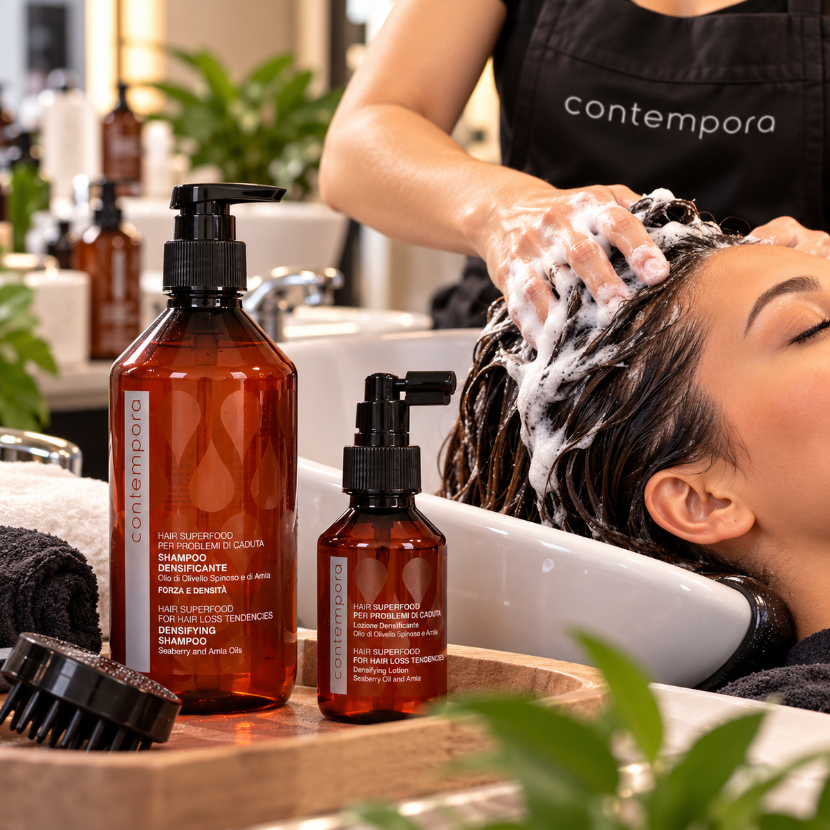 Kit Anticaduta Contempora Shampoo e Lozione Densificante