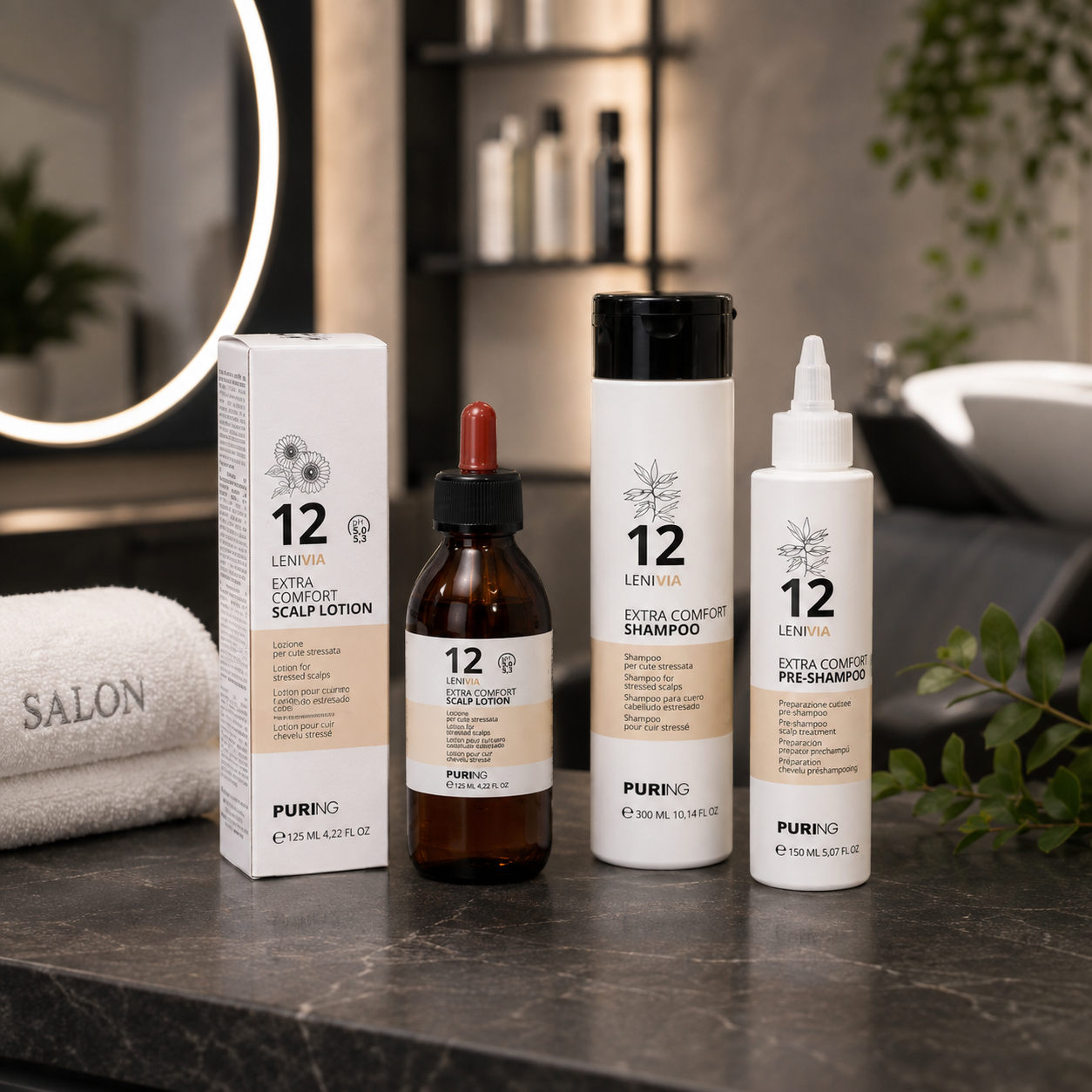 Lozione Cute Sensibile Puring 12 Lenivia 125 ml