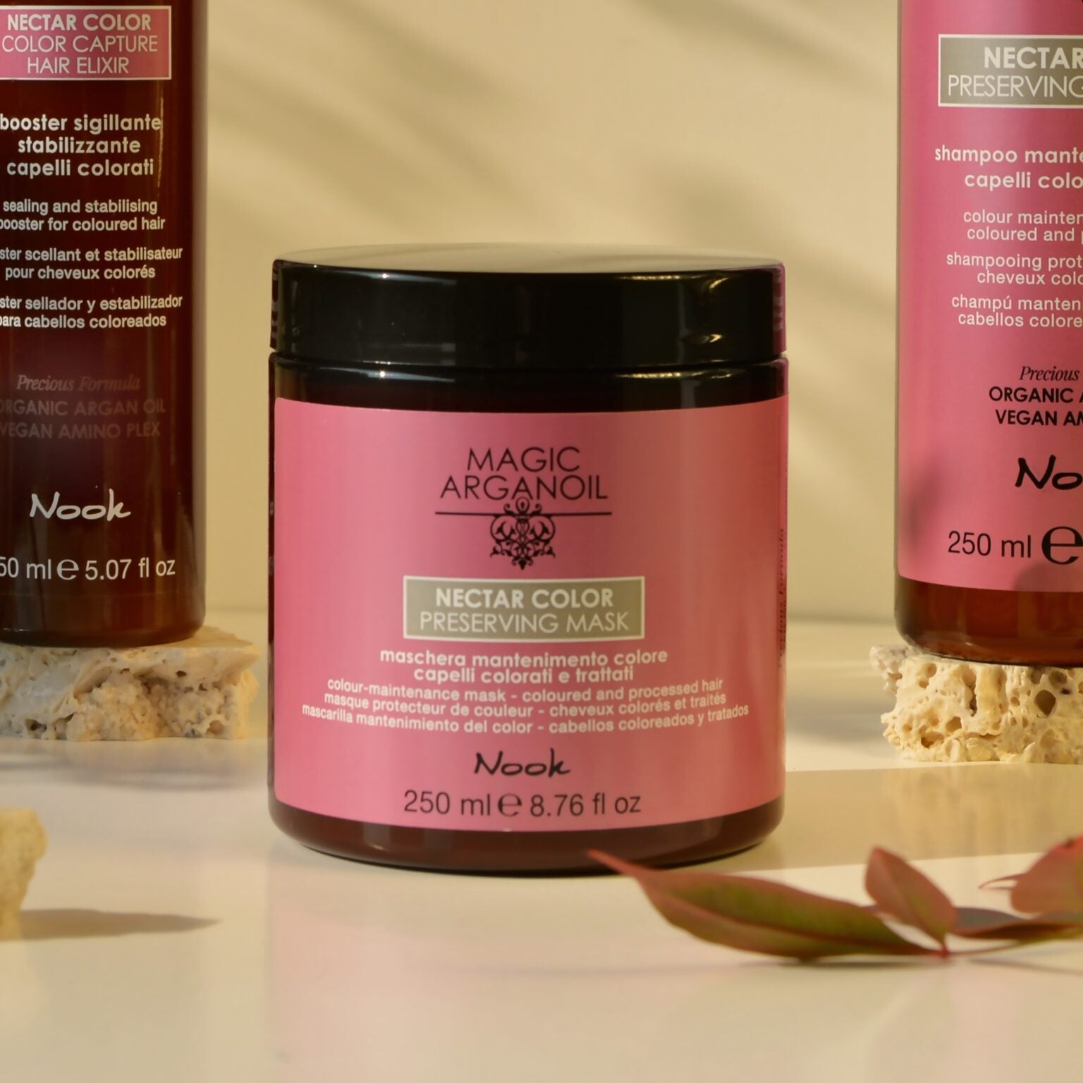 Maske für dickes Haar „COLOR PRESERVE“ 250ml NOOK