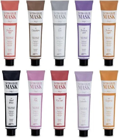 Nutri Color Mask 4 in 1 - Steel Black 1.0 - 120 ml DESIGN LOOK
