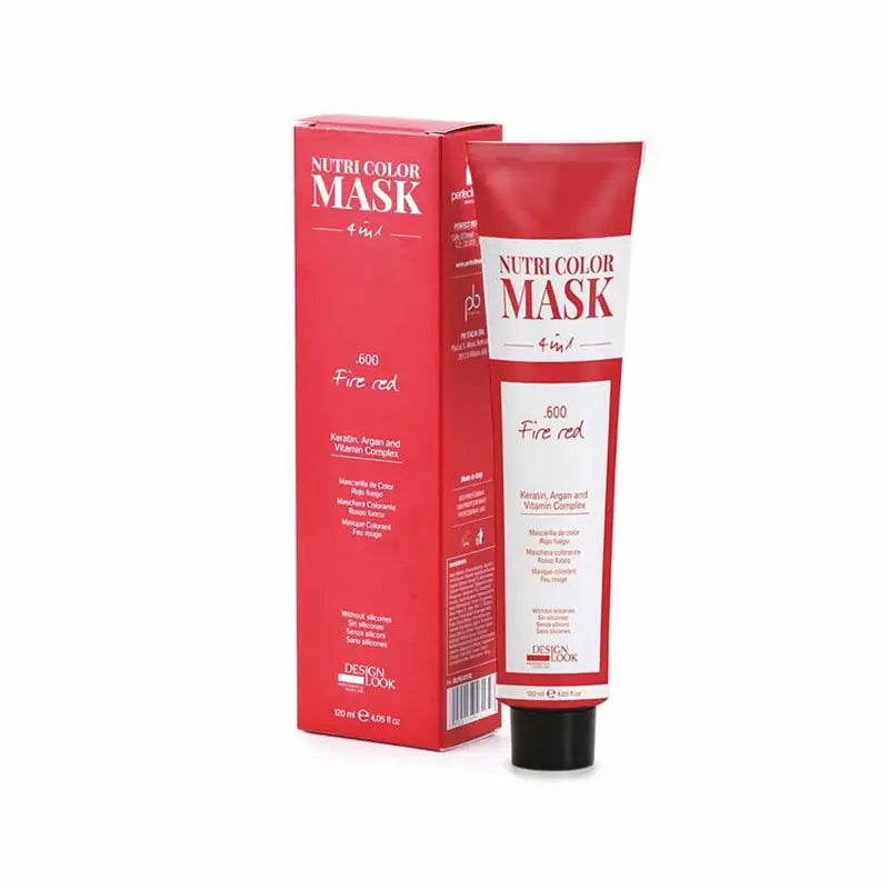 Nutri Color Mask 4 in 1 - Feuerrot .600 - 120 ml DESIGN LOOK