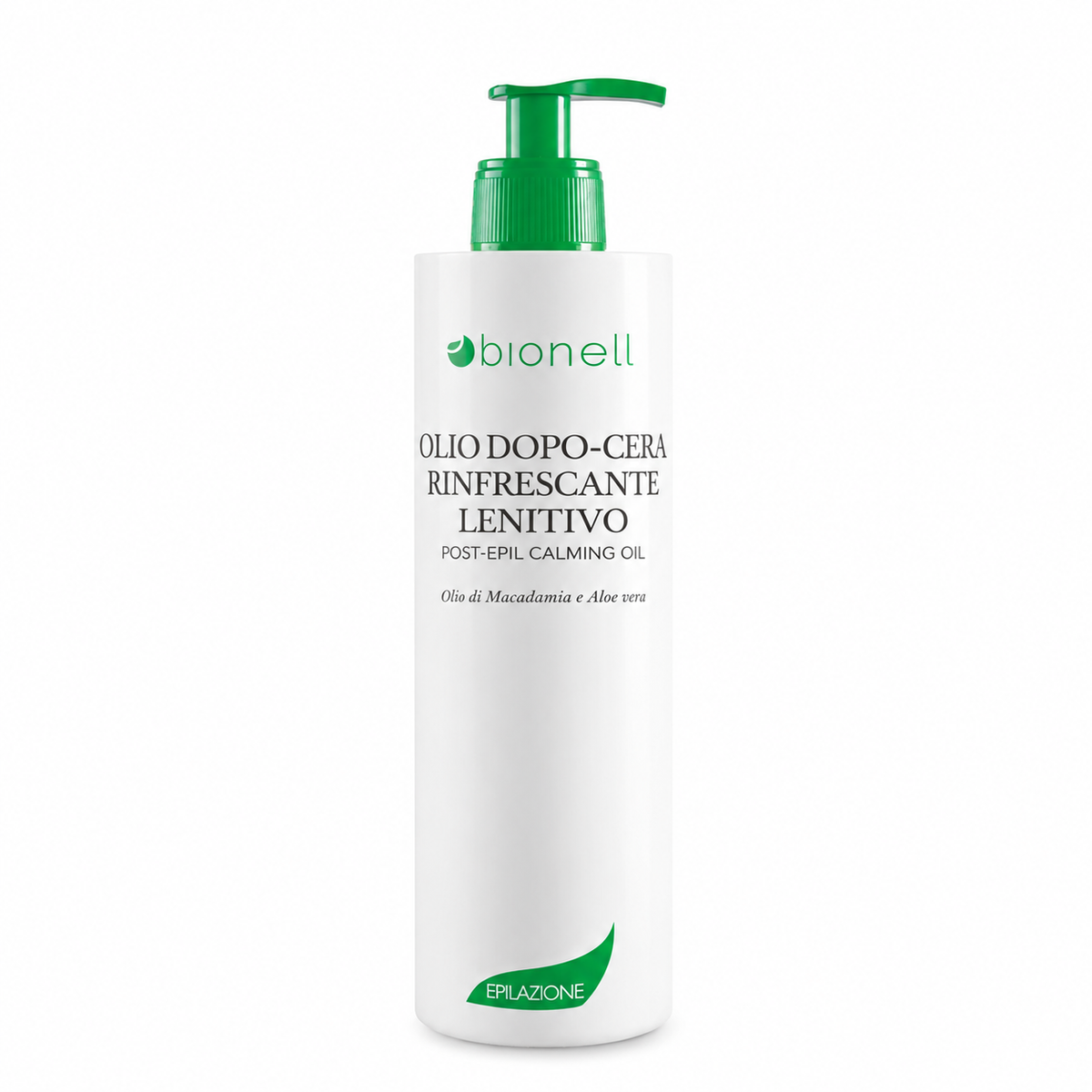 After-Wax Oil Refreshing Soothing Macadamia Oil and Aloe Vera 500ml BIONELL