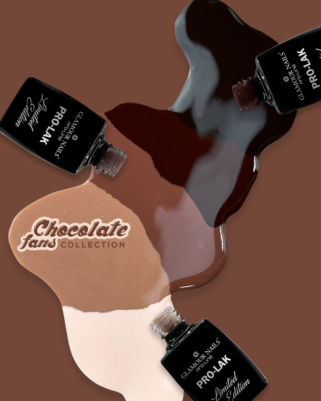 PRO-LAK CHOCOLATE FANS Gel-Nagellack, eine Kollektion zum „Genießen“!