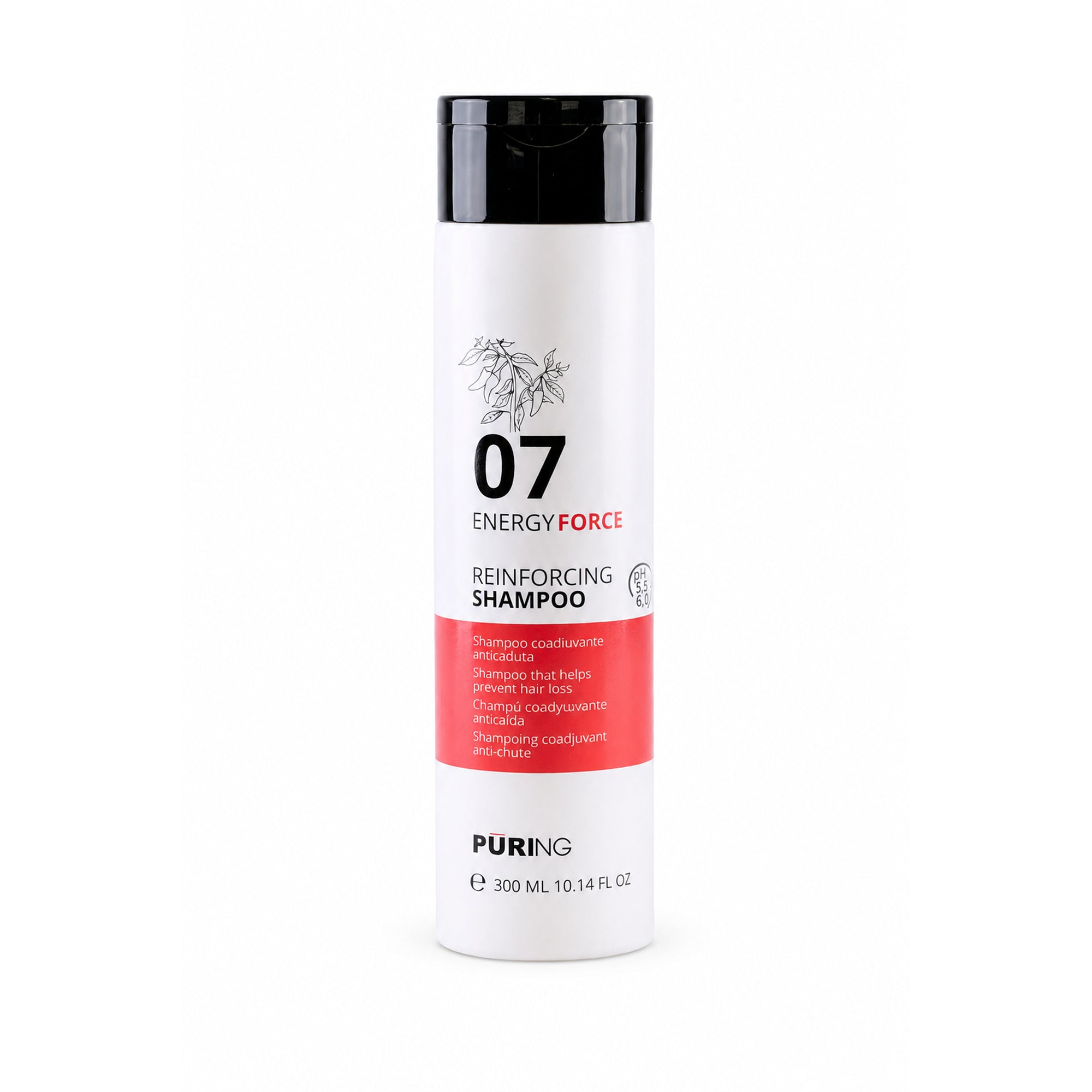 Puring 07 Energy Force Shampoo Energizzante Anticaduta