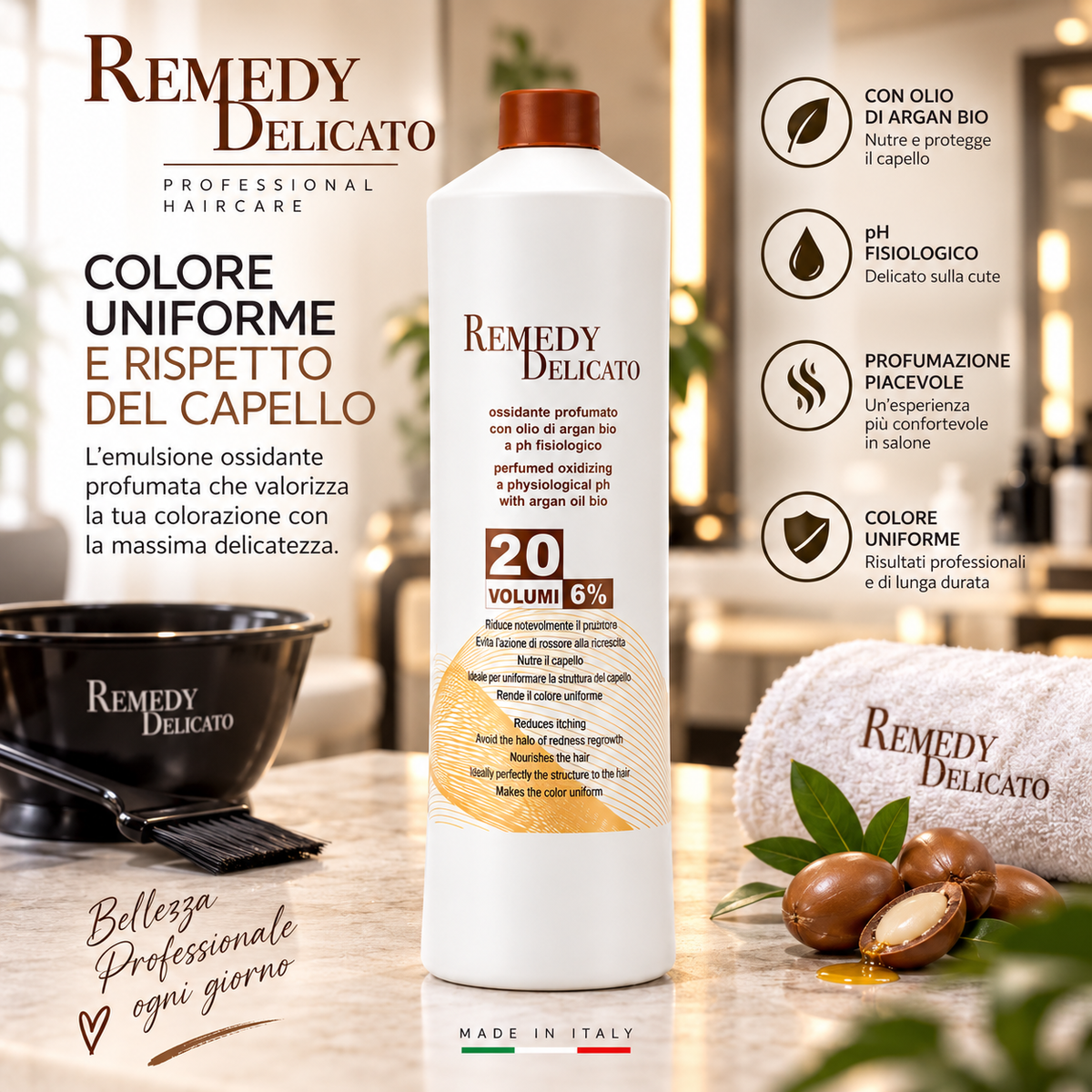 Delicate Oxygen Remedy 20 Vol 1000ml