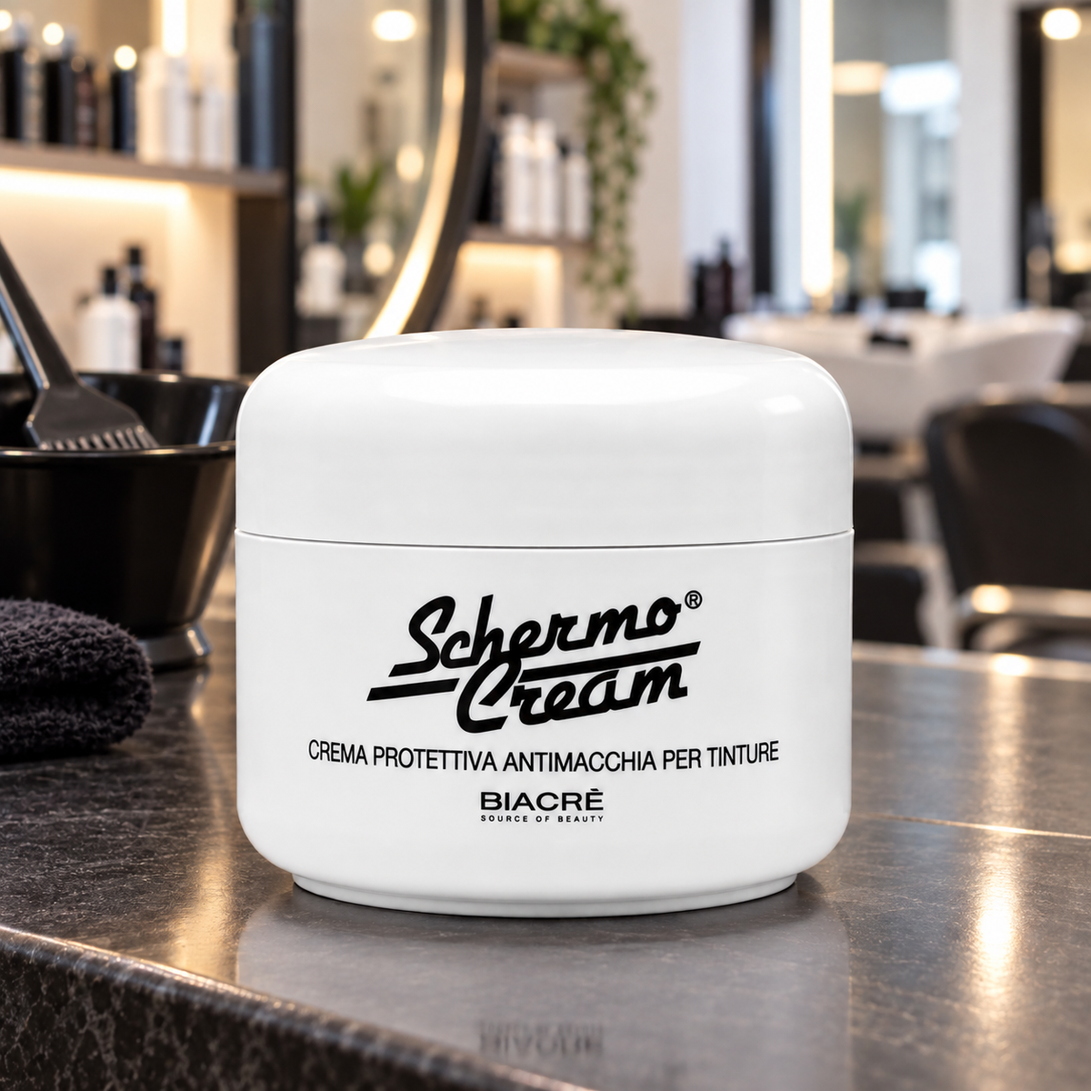 Schützende Anti-Flecken-Creme für Tönung 200 ml SCHERMO CREAM