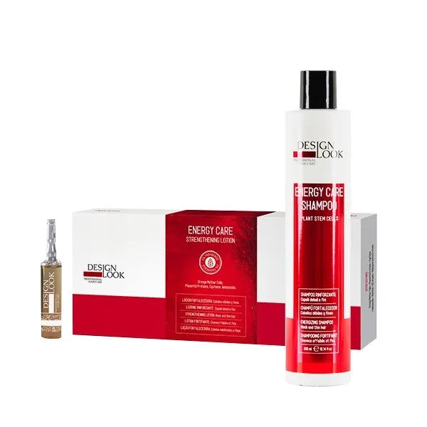 Set Energy Care Shampoo 300 ml + Energy Care Lotion 12x10 ml – Design-Look