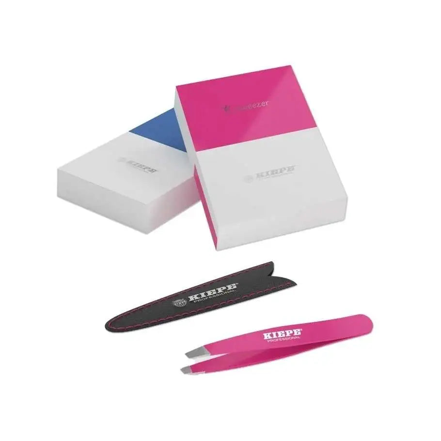 Augenbrauenpinzette Schräge Spitze "K-Tweezer" KIEPE Professional