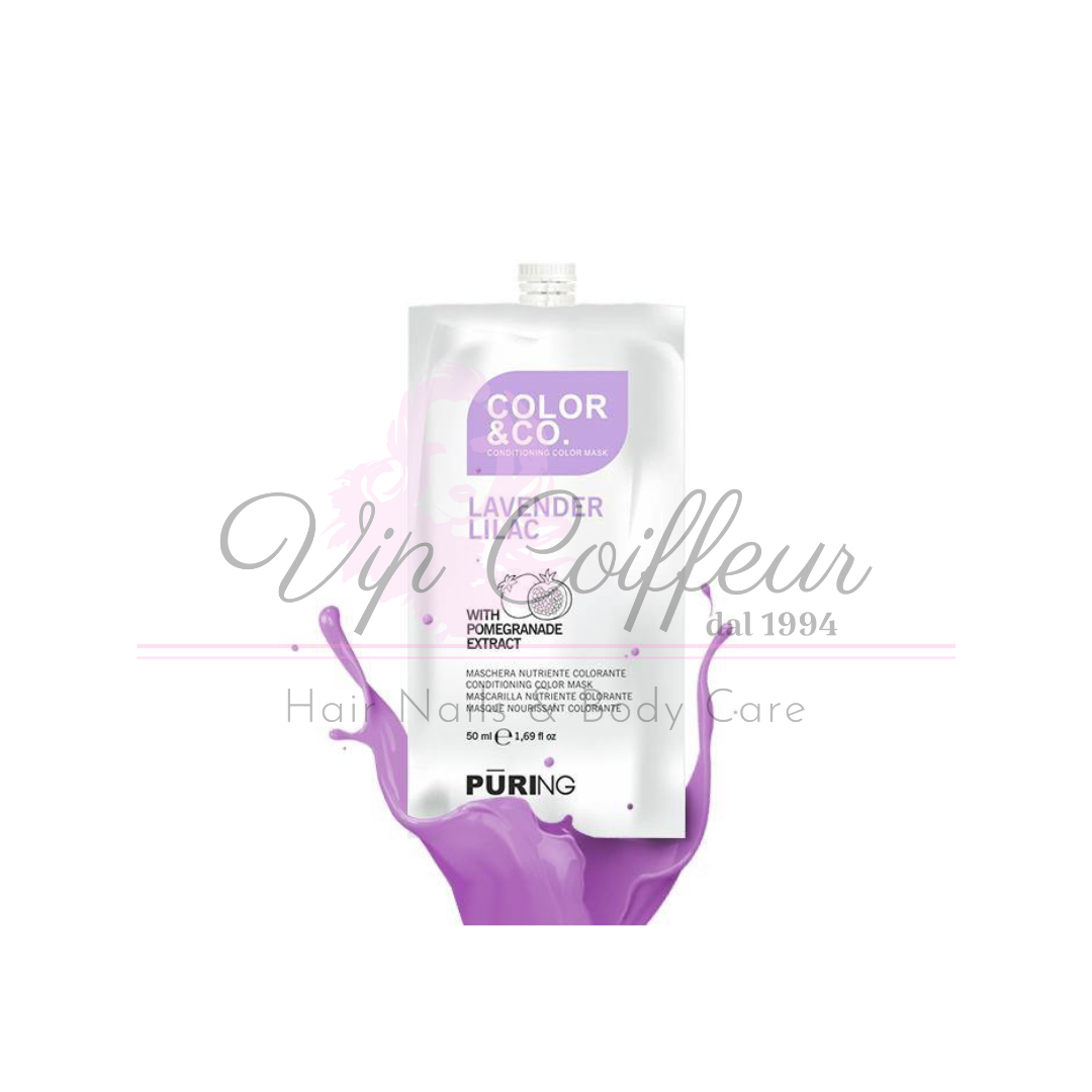 Maschera Nutriente Colorante Lavanda Lavender Lilac 50ml PURING