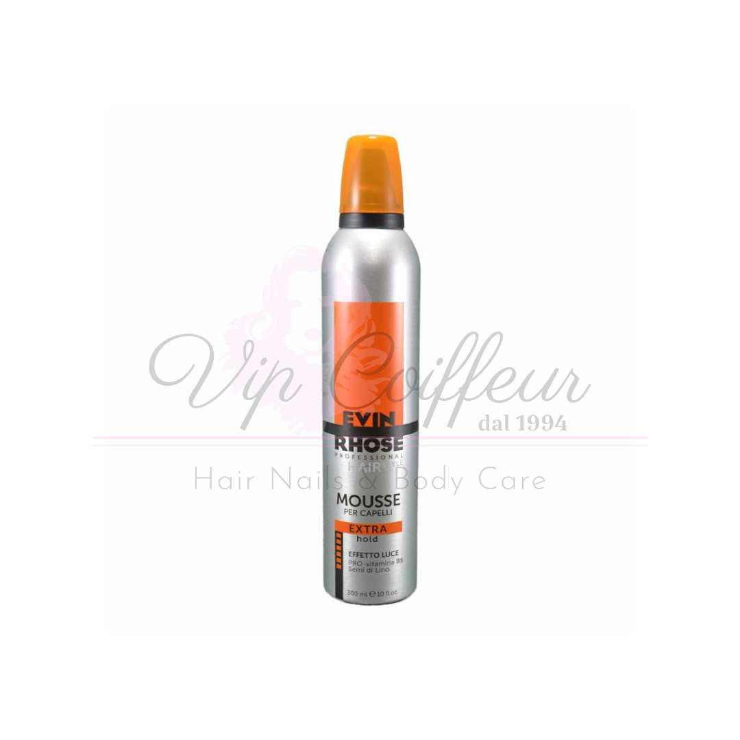 Schaummousse für Haare mit Lichteffekt Extra Strong EVIN RHOSE 300ml