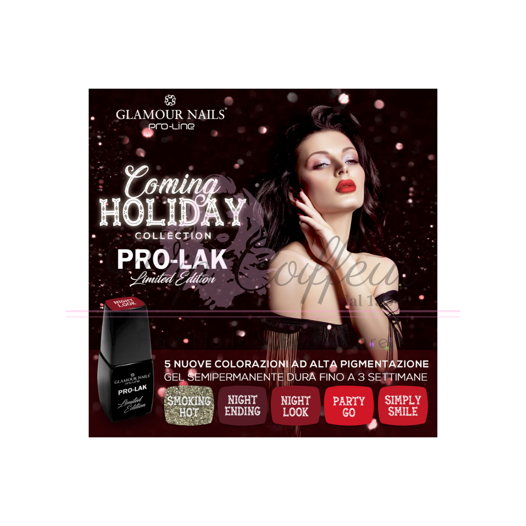 PRO-LAK De-Permanent-Nagellack 10 ml GLAMOUR NAILS Neue Weihnachtskollektion