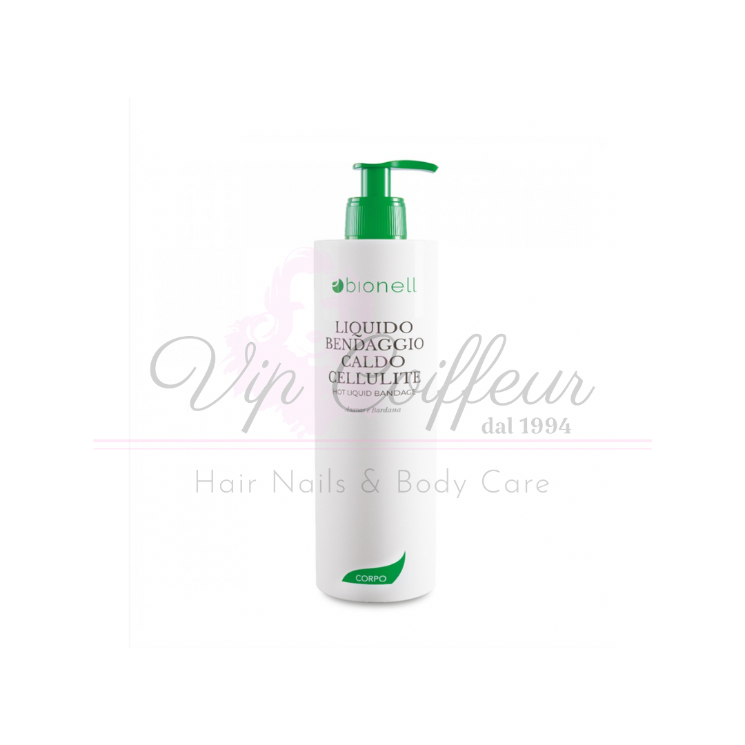 BIONELL Cellulite Hot Body Wrap Liquid Ananas und Klette 500ml
