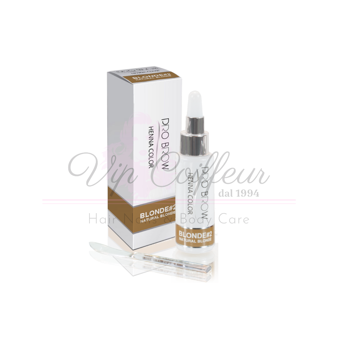 Henna Color Blonde #2 Naturblond PRO BROW