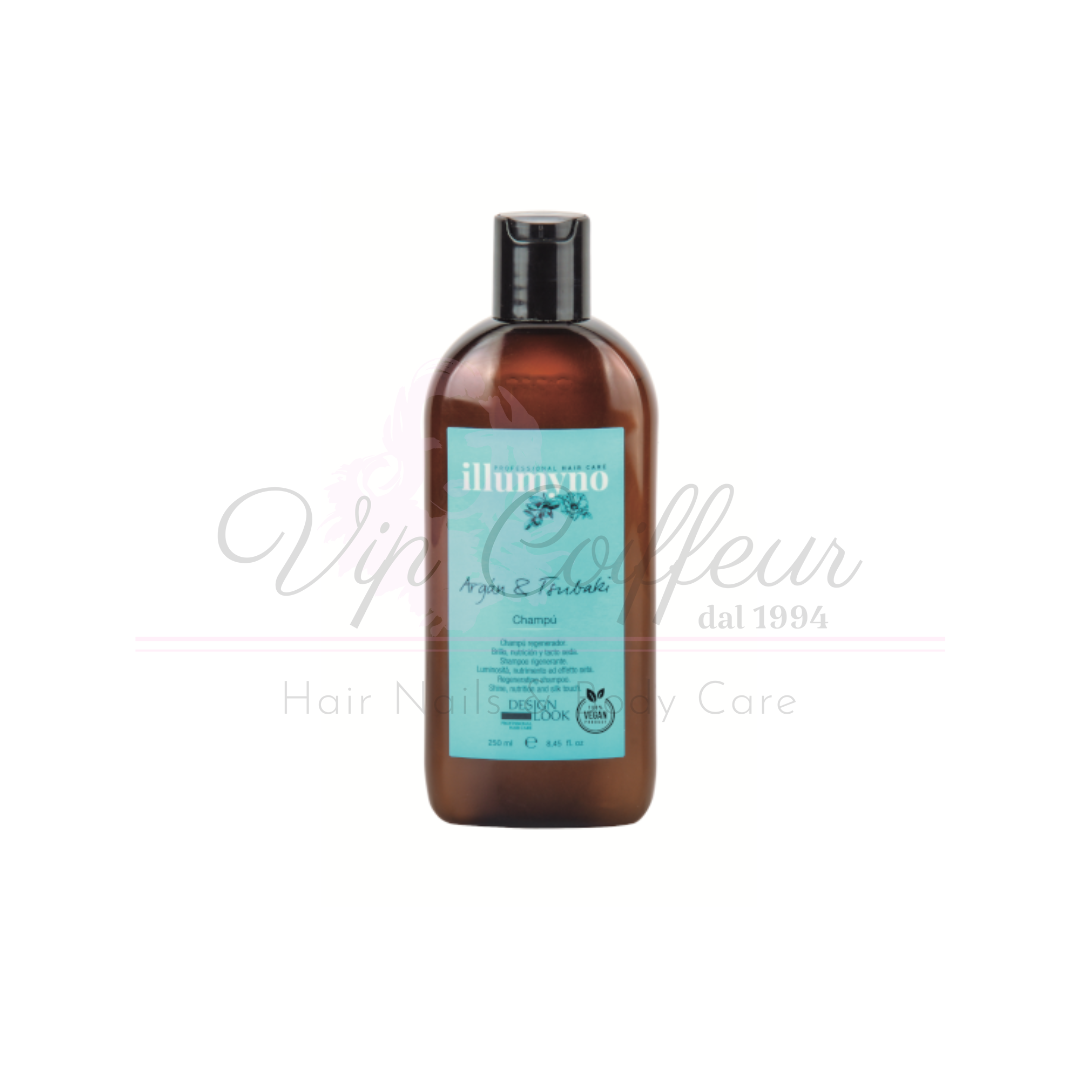 Argan und Tsubaki Regenerierendes Shampoo ILLUMYNO DESIGN LOOK