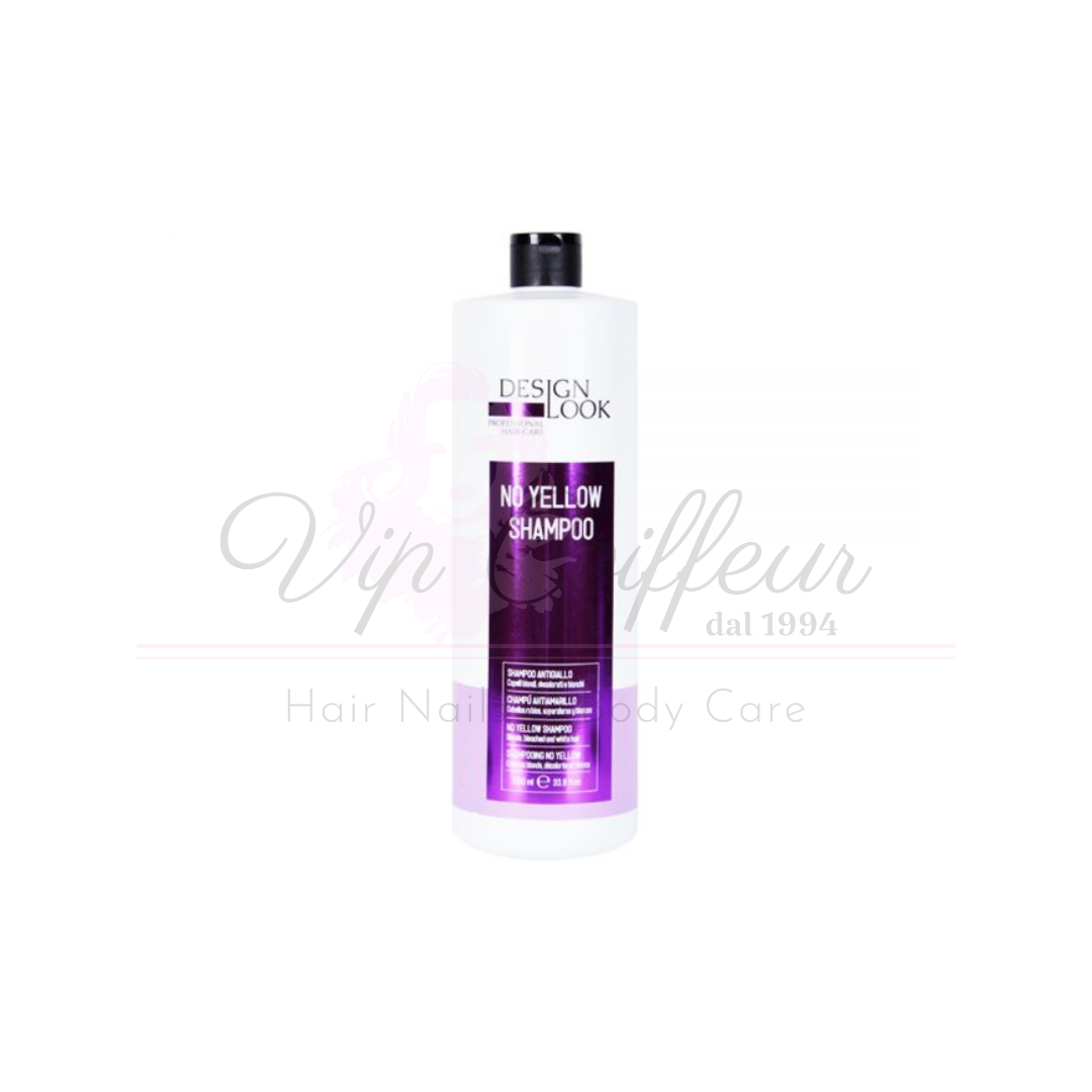Anti-Gelb-Shampoo für graues, blondes und gebleichtes Haar 300 ml DESIGN LOOK