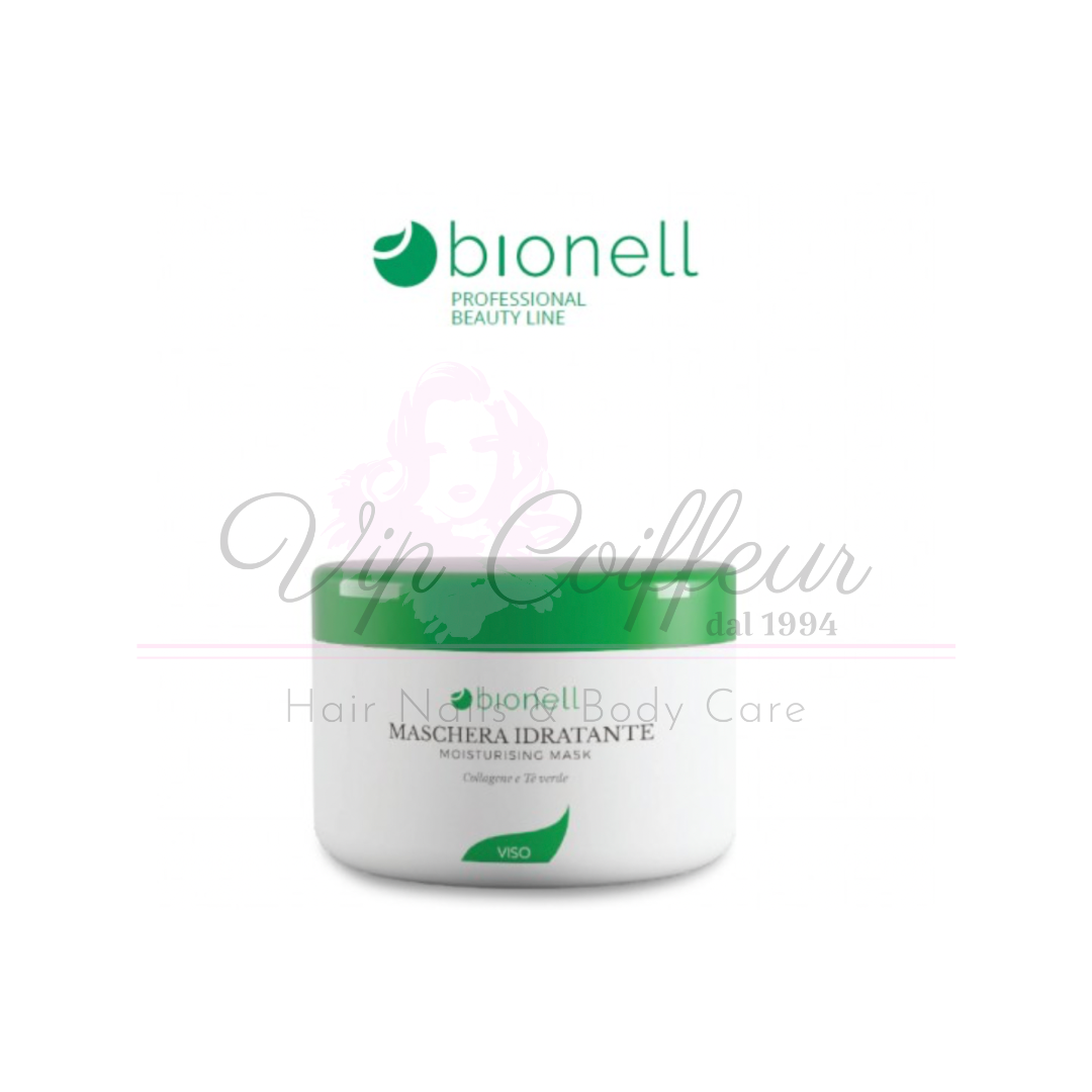 BIONELL Feuchtigkeitsspendende Gesichtsmaske mit Kollagen und grünem Tee, 500 ml
