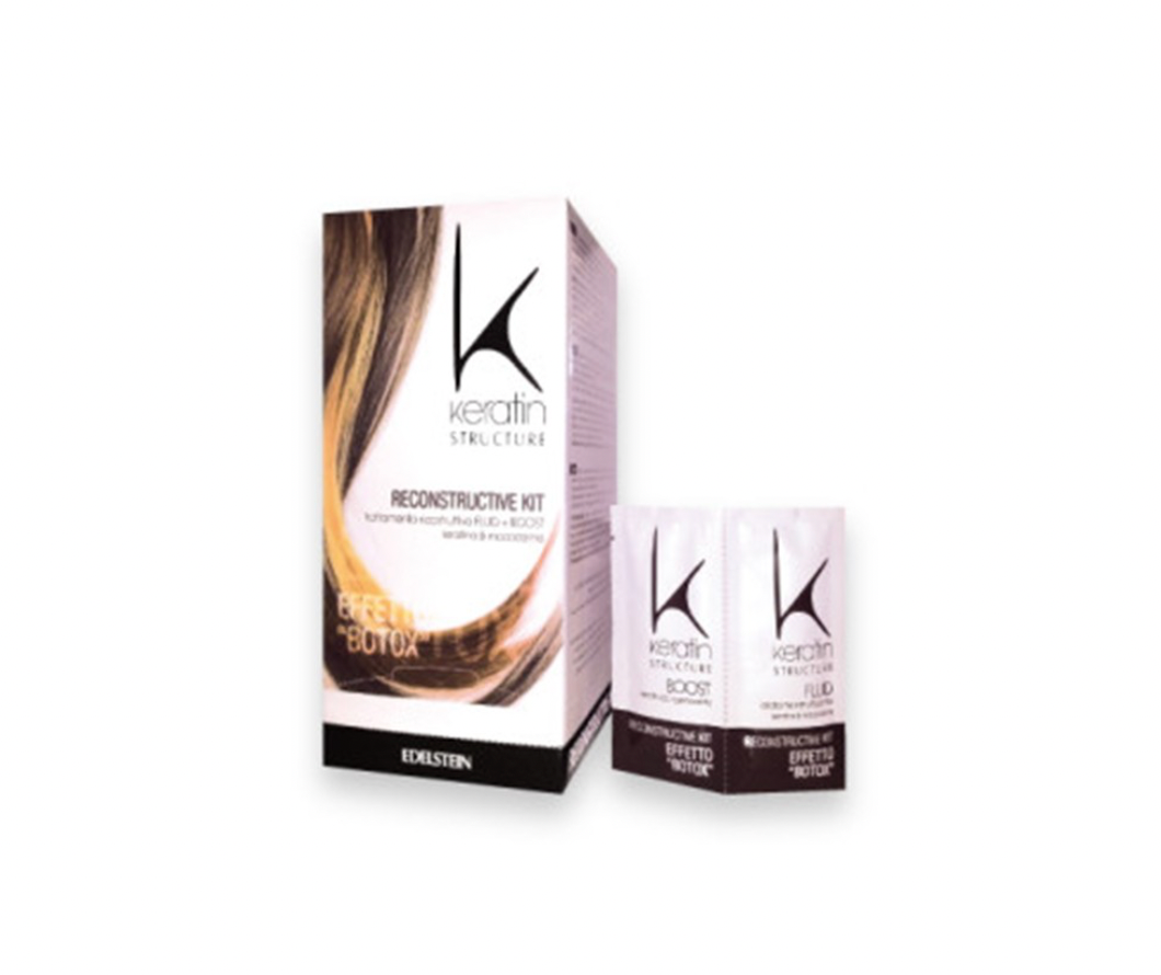 Restrukturierendes Haar-Kit mit EDELSTEIN BOOST + FLUID Keratin