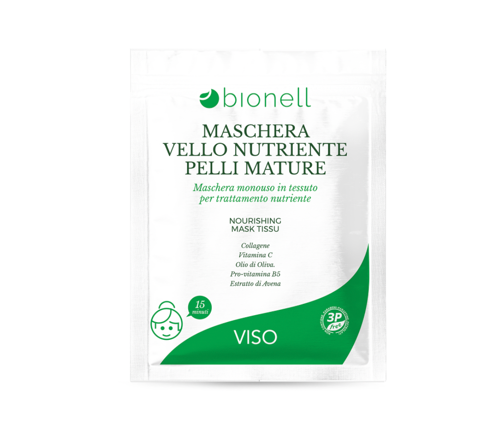 Maschera Vello Per Trattamento Intensivo Viso Bionell