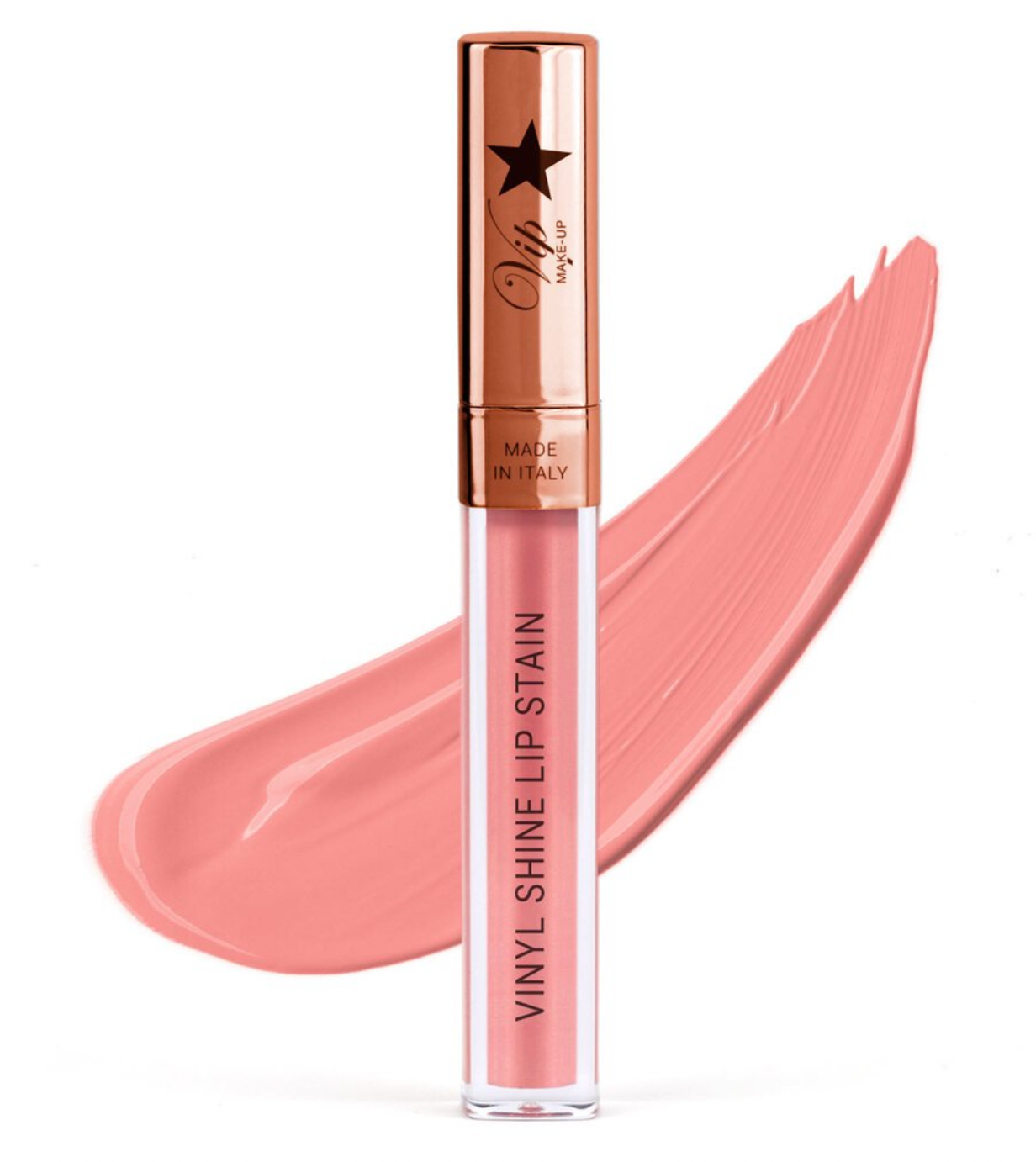 Lippenstifte Vinyl Glanz Lip Stain Nude VIP MAKEUP