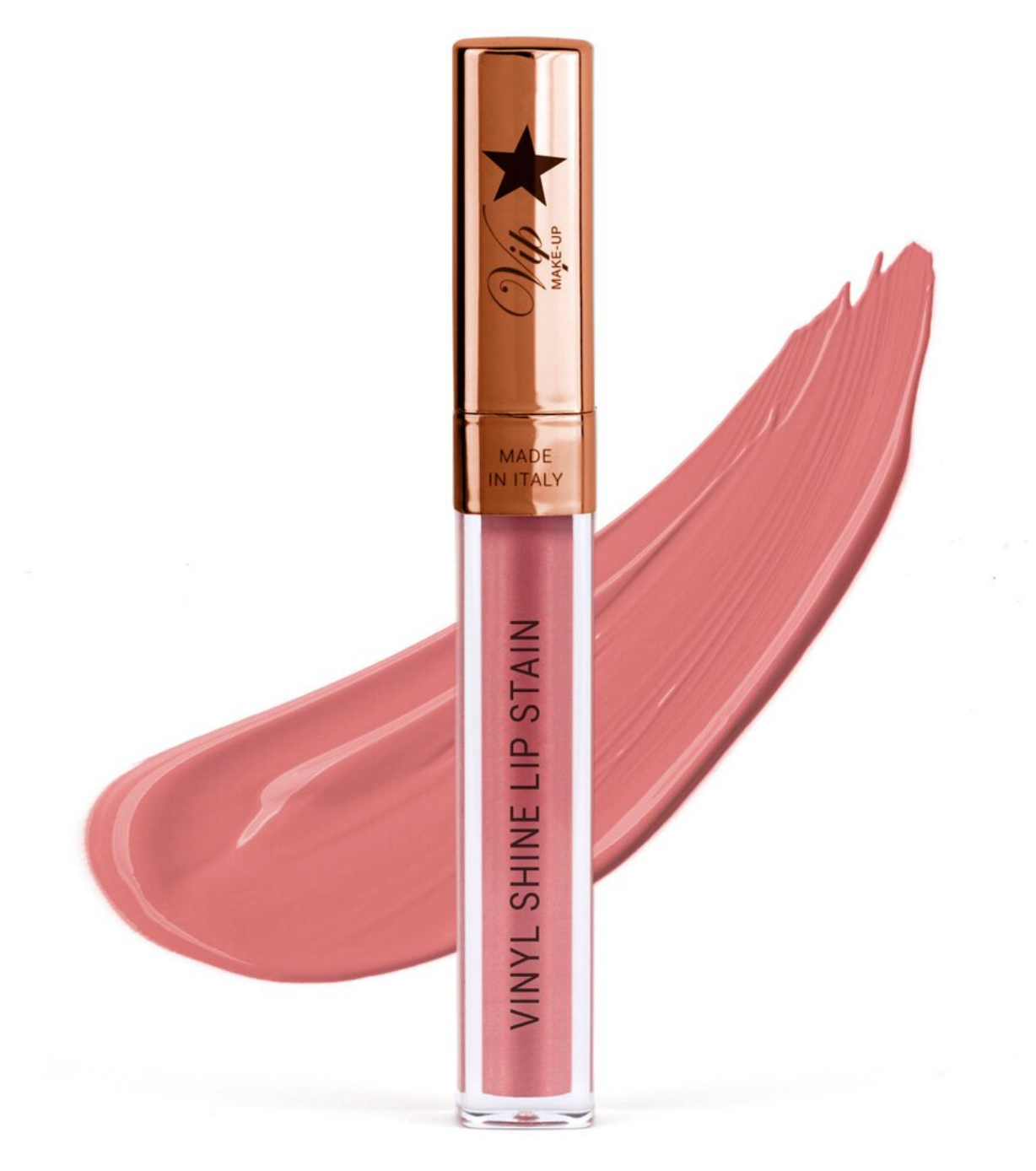 Lippenstifte Vinyl Glanz Lip Stain Nude VIP MAKEUP