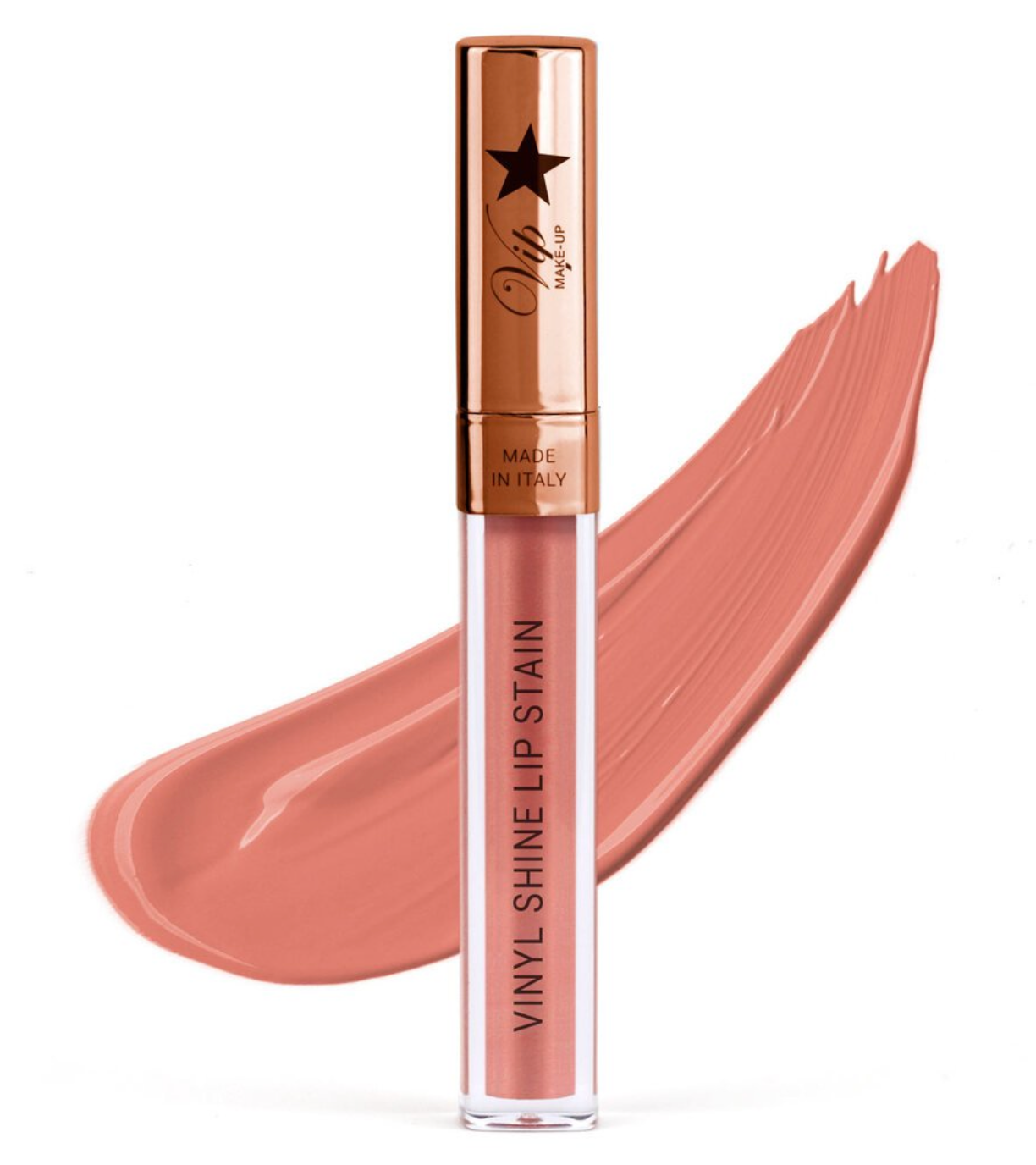 Lippenstifte Vinyl Glanz Lip Stain Nude VIP MAKEUP