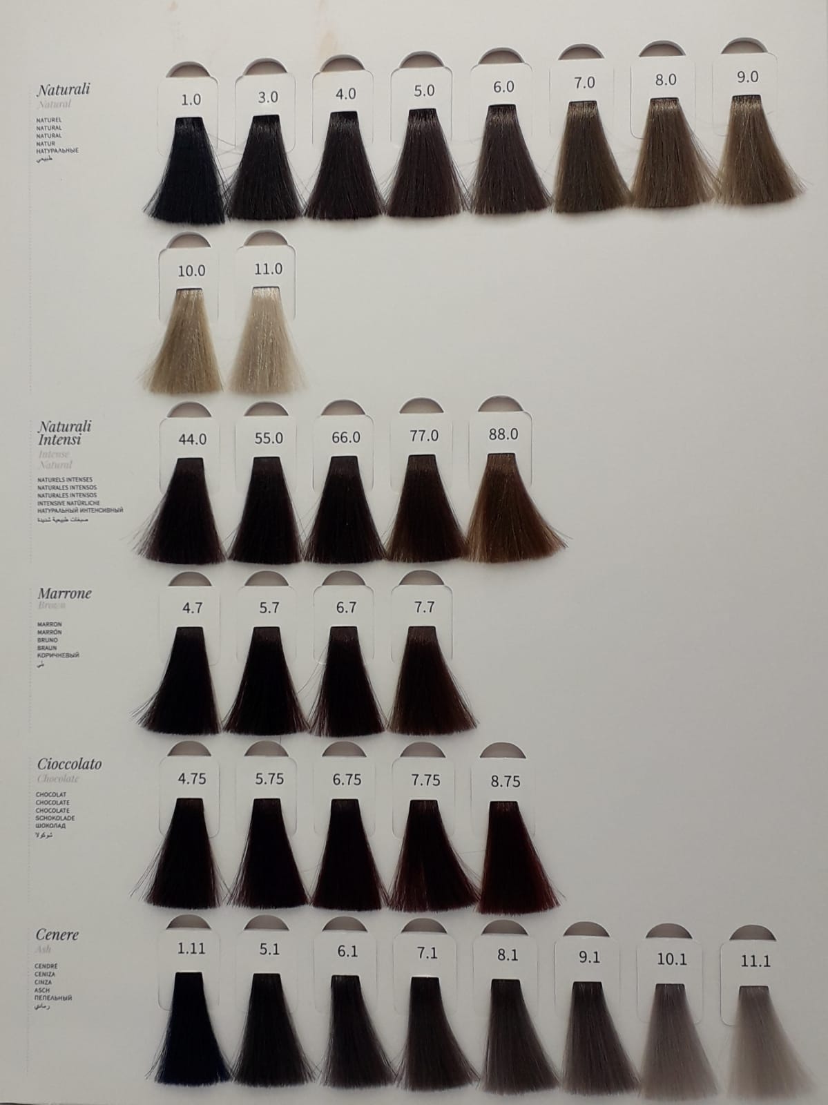 Tinta Crema Colorante Senza Ammoniaca Professionale NOOK 100ml - Vip Coiffeur