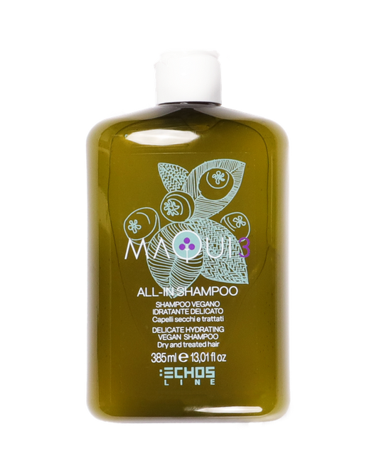 Shampoo Professionale Vegano Idratante Delicato Per capelli secchi e trattati ALL IN SHAMPOO ECHOSLINE - Vip Coiffeur