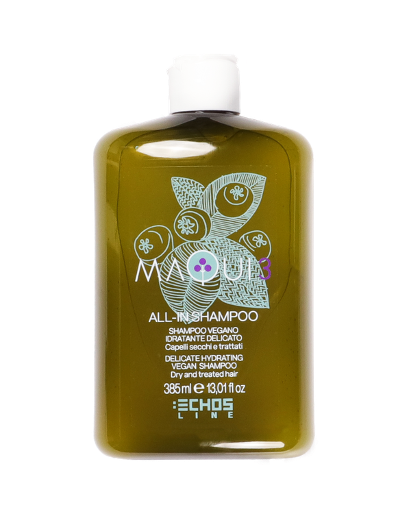 Shampoo Professionale Vegano Idratante Delicato Per capelli secchi e trattati ALL IN SHAMPOO ECHOSLINE - Vip Coiffeur
